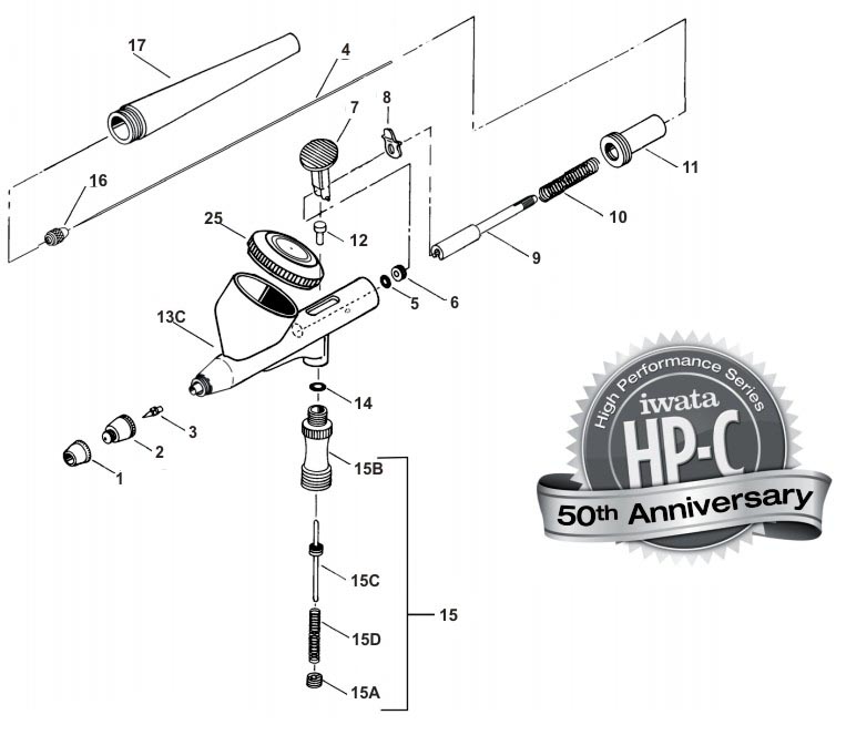HP-C 50th Anniversay Parts & schematic