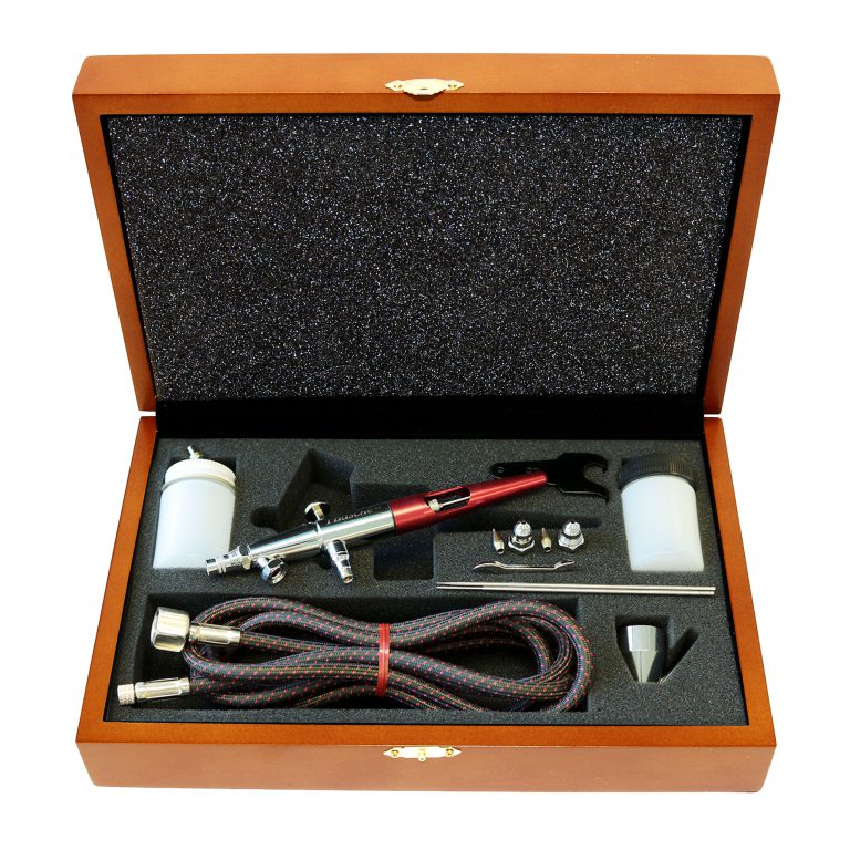 Paasche VL-202S Airbrush Kit with Anodized Aluminum Handle 